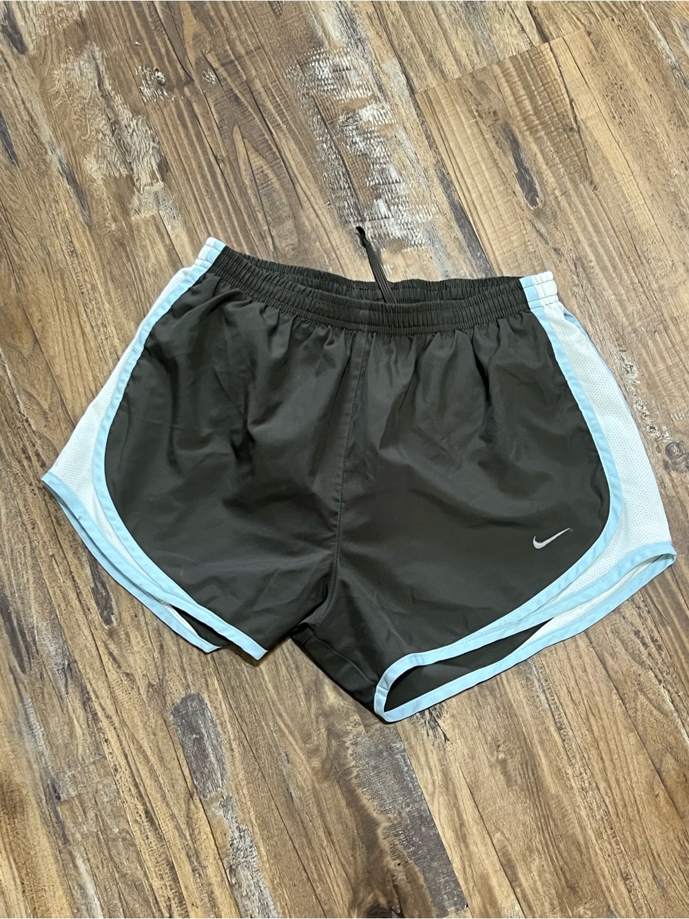 Nike Athletic Shorts with Light Blue Trim